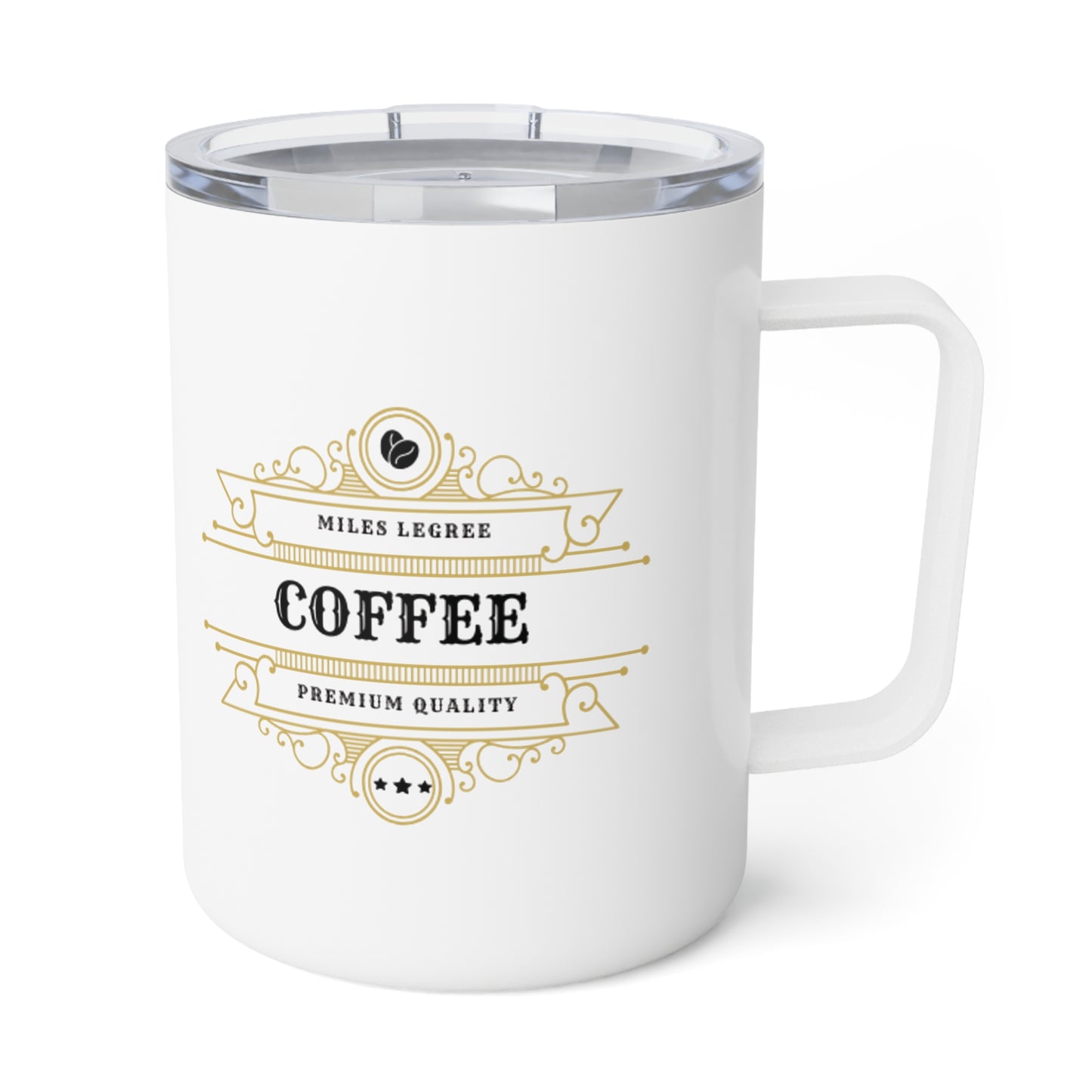 Elegant Insulated Coffee Mug - Perfect Gift for Coffee Lovers