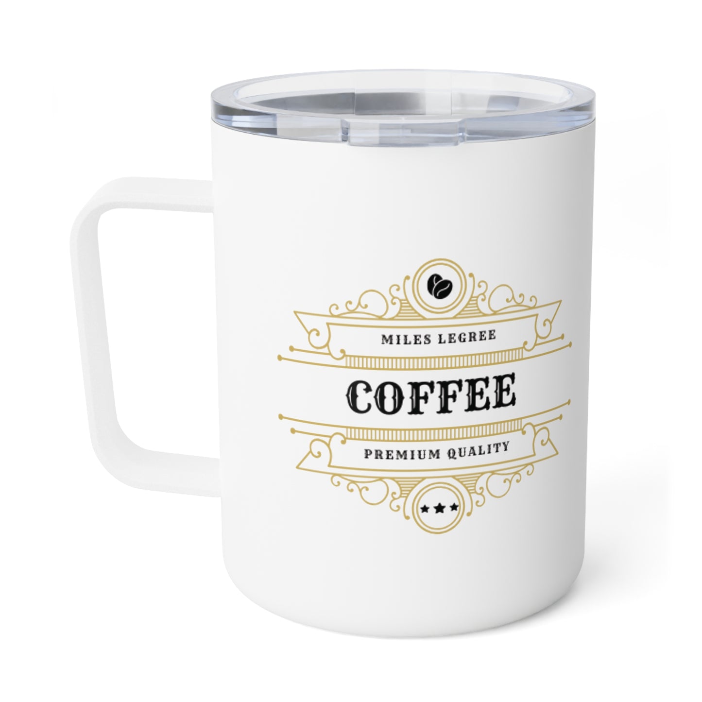 Elegant Insulated Coffee Mug - Perfect Gift for Coffee Lovers