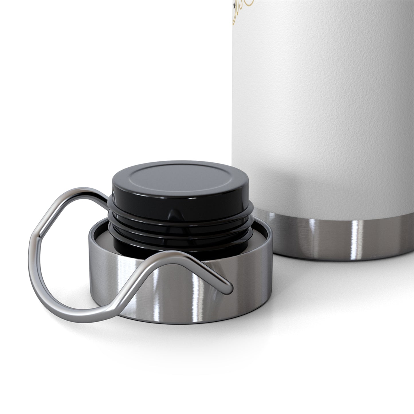 Stylish 22oz Copper Insulated Water Bottle – Perfect for Coffee Lovers & Outdoor Adventures