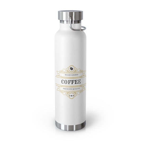 Stylish 22oz Copper Insulated Water Bottle – Perfect for Coffee Lovers & Outdoor Adventures